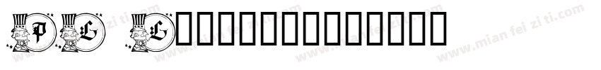 PG Gothique字体转换